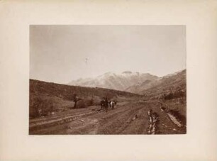 Der Soganli Dagi : Blick vom Pass unterhalb der Westkette des Aladaglar-Gebirges (Antitaurus) auf den Berg Soganli Dagi.