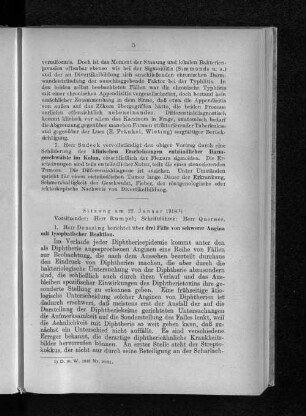 Sitzung am 22. Januar 1918