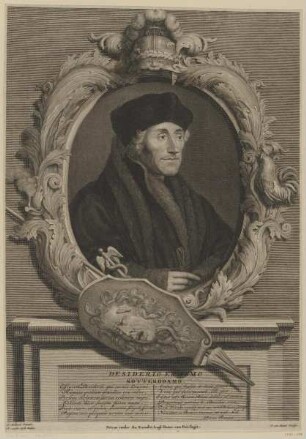 Bildnis des Desiderius Erasmus Rotterodamus