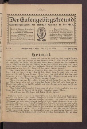 1921, Nr. 6 (01. Juni)