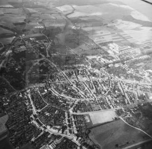 Altstadtkern von Teterow : Blickrichtung Westen