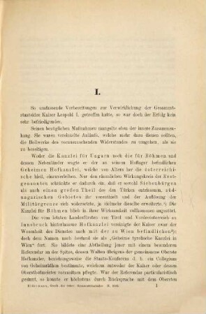 Geschichte der österreichischen Gesammtstaatsidee : 1526 - 1804. 2, 1705 - 1740