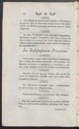 Ius Ecclesiasticum Privatum