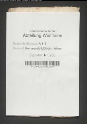 Pachtregister der Kommende Waldenburg.