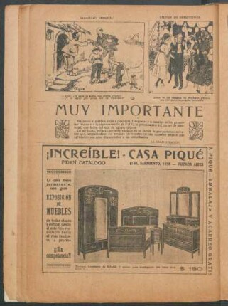 Sagacidad infantil [y] Fiestas de beneficencia - [Viñetas cómicas]
