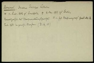 Rommel, Justus Philipp Wilhelm