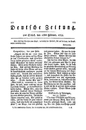 Langensalza, den 9ten Febr.