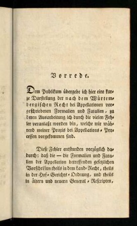 VII-XII, Vorrede