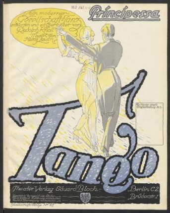 Principessa : Tango : Ein moderner Gesellschaftstanz
