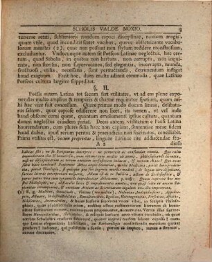 De neglectu poëseos latinae scholis valde noxio cogitationes