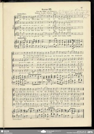 Scene III: "Es töne im festlichen Liede / Armide est encore plus aimable"