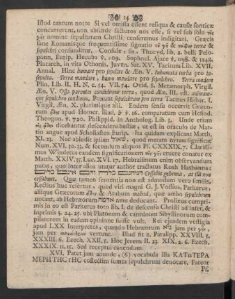 XVI. [Argumentum primum]