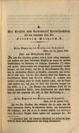 Urkundenbuch zu der Lebensgeschichte Friedrich Wilhelms I.. 2