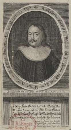 Bildnis des Andreas Hardter
