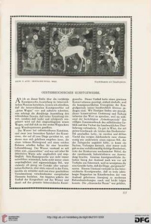 Oesterreichisches Kunstgewerbe
