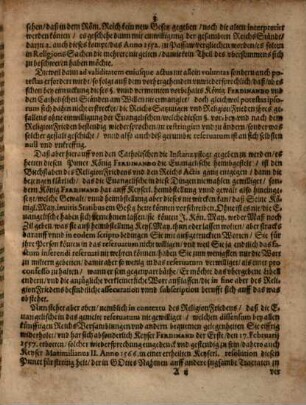 Der Augspurgischen Confession Verwandten, Fürsten und Ständ im December des 1645. Jahrs zu Münster ubergebene ReligionsGravamina