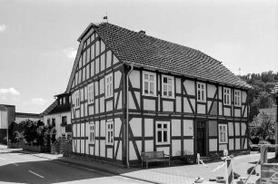 Wohnhaus (Wohnhaus, Fachwerk); Vöhl, Orketalstraße 24