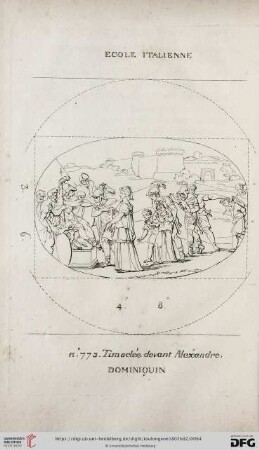 Timoclée devant Alexandre (No. 773)
