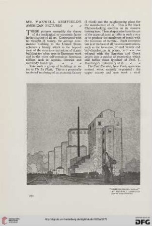 86: Mr. Maxwell Armfield's American pictures