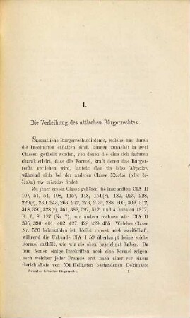 Untersuchungen aus der alten Geschichte, 4