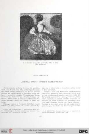 "Rewia mody" Józefa Mehoffera