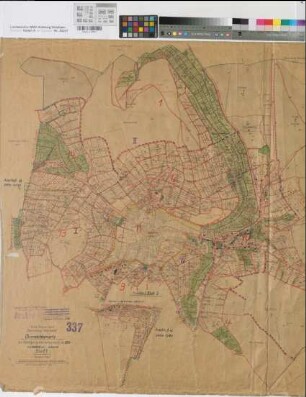 Wilnsdorf (Wilnsdorf), Umlegung Wilnsdorf, Übersichtskarte Bl. 1