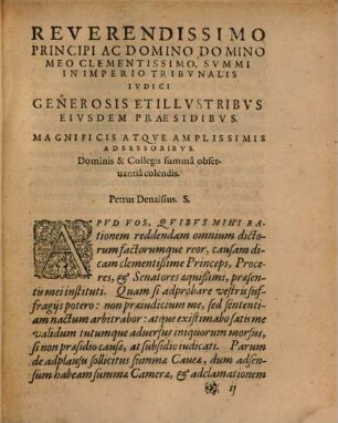 Ivs Camerale : Ex Ordinatione Camerae, Imperii, Et Factis Ad Eam Constitvtionibvs, Decretis, Senatusque Consultis Ordine & compendio collectum