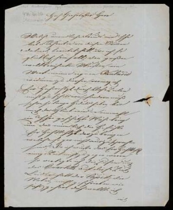 Brief von Friedrich Mollenhauer an Louis Spohr