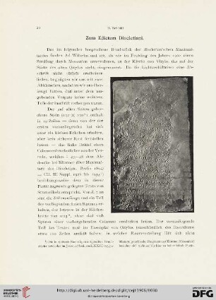 9: Zum Edictum Diocletiani
