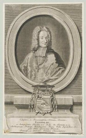Bildnis des Leopoldo Archiepiscopus Salisburgensis