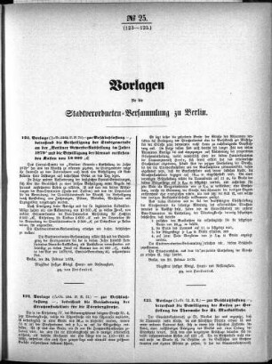 No. 25 (123-125), 24. Februar 1879