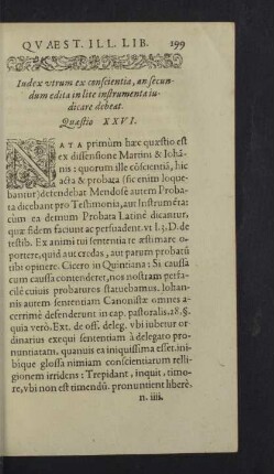 Quaestio XXVI.
