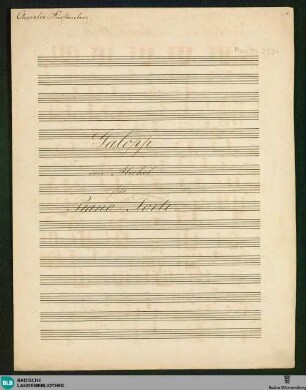Galops - Don Mus.Ms. 2534 : pf; C