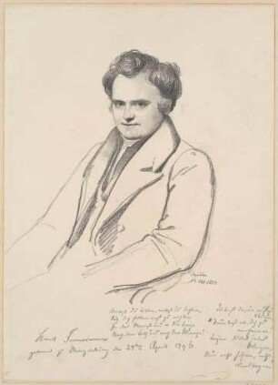 Bildnis Immermann, Karl Leberecht (1796-1840), Schriftsteller