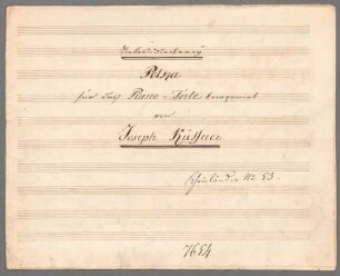 Liebes-Neckerei, Klavier, HenK deest - BSB Mus.Schott.Ha 7863