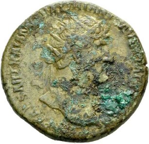 Dupondius des Hadrian aus Bad Cannstatt