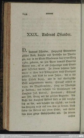 XXIX. Andreas Osiander