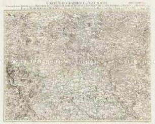 Grand Atlas . Bl. 45 (Schlesien): Contenant la haute Silesie savoir les Principautés d'Oppeln, Ratibor, Troppau et Iaegerndorf, les Seigneuries de Plesen et de Beuten et une Partie du Margraviat de Moravie