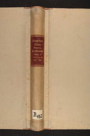 Hauptbuch Band 12