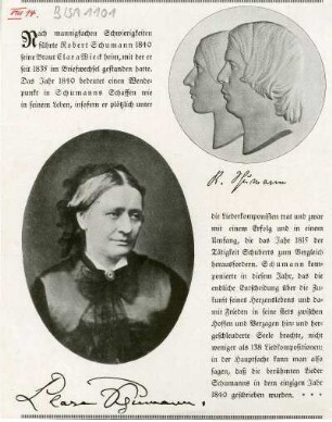 Wieck, Clara; Schumann, Robert