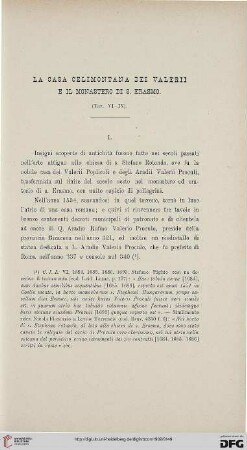 30: La casa celimontana dei Valerii e il monastero di S. Erasmo