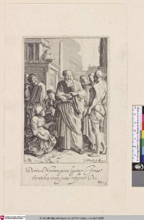 [Jonas predigt in Niniveh; Jonah preaching in Nineveh]