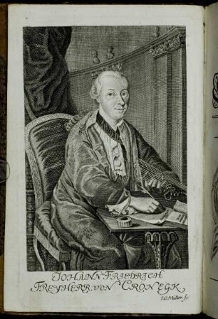 Johann Fredrich Freyherr Von Cronegk