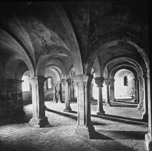 Ermsleben, Konradsburg, ehem. Benediktinerklosterkirche St. Sixtus, Krypta
