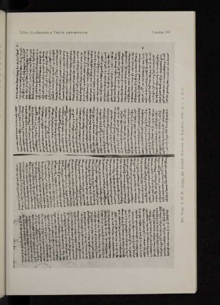 Libro fundamentos Tabalas astronómicas Lámina III
