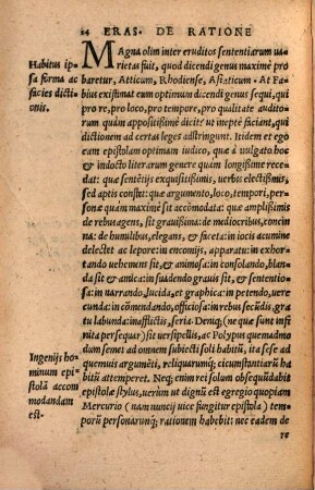 De Conscribendis Epistolis Des. Erasmi Roterodami Opvs