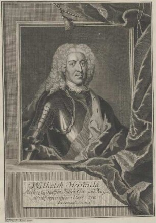 Bildnis von Wilhelm Heinrich, Herzog von Sachsen-Eisenach