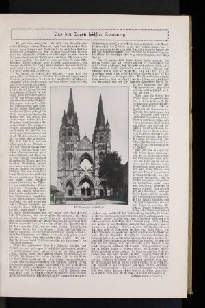 Aus den Tagen höchster Spannung.