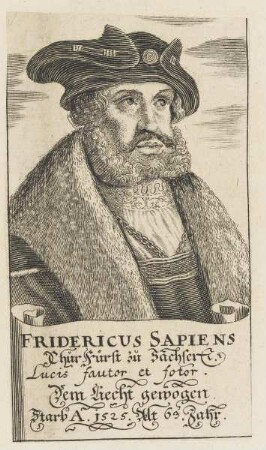 Bildnis des Fridericus Sapiens