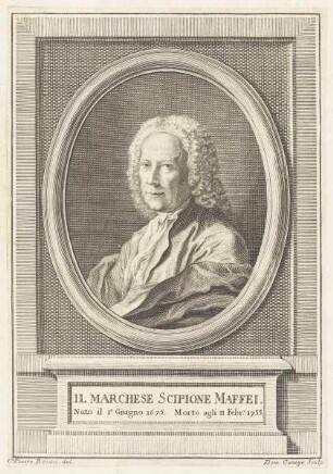 Bildnis des Scipione Maffei